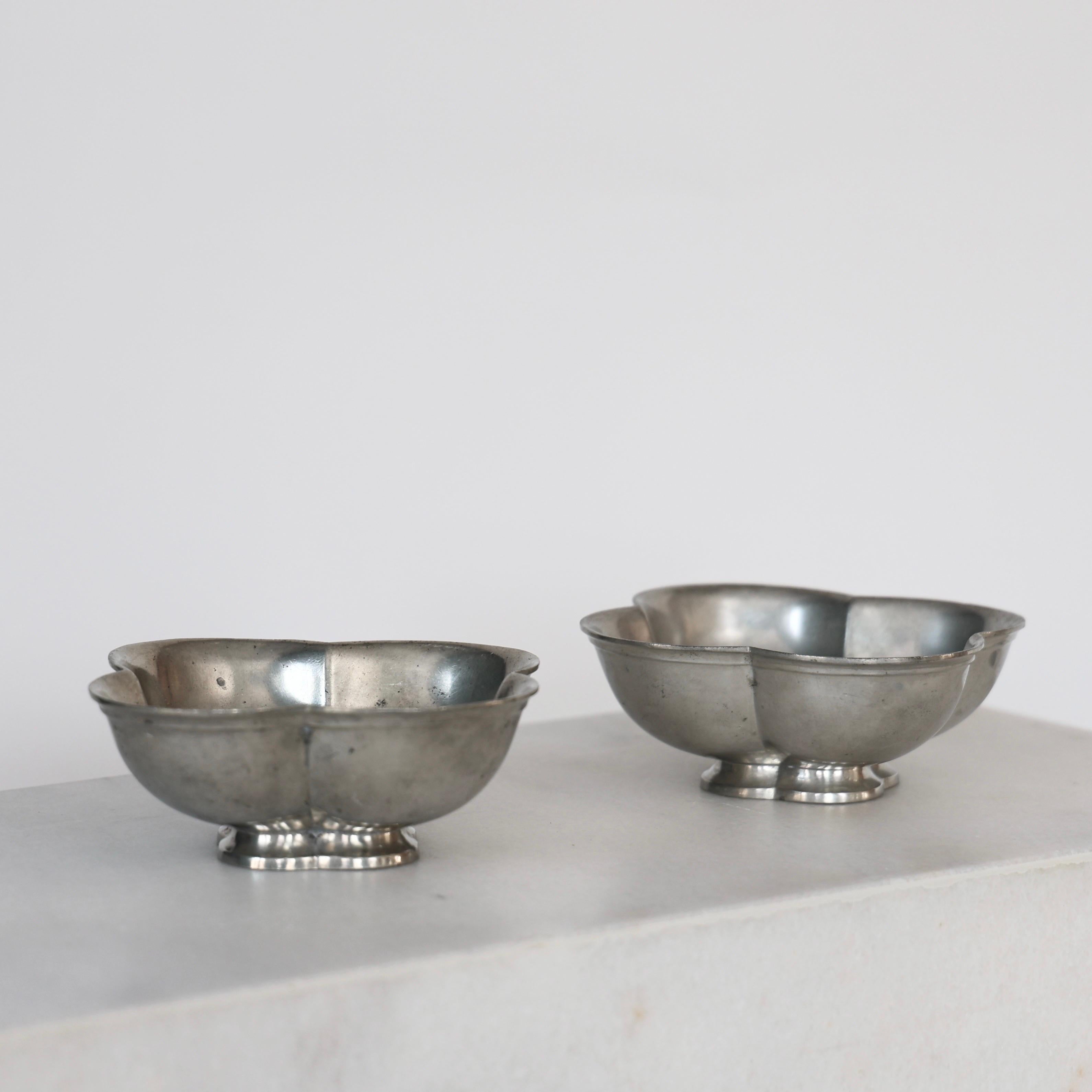 Set of Pewter Bowls by Just Andersen, 1920s, Denmark For Sale 5