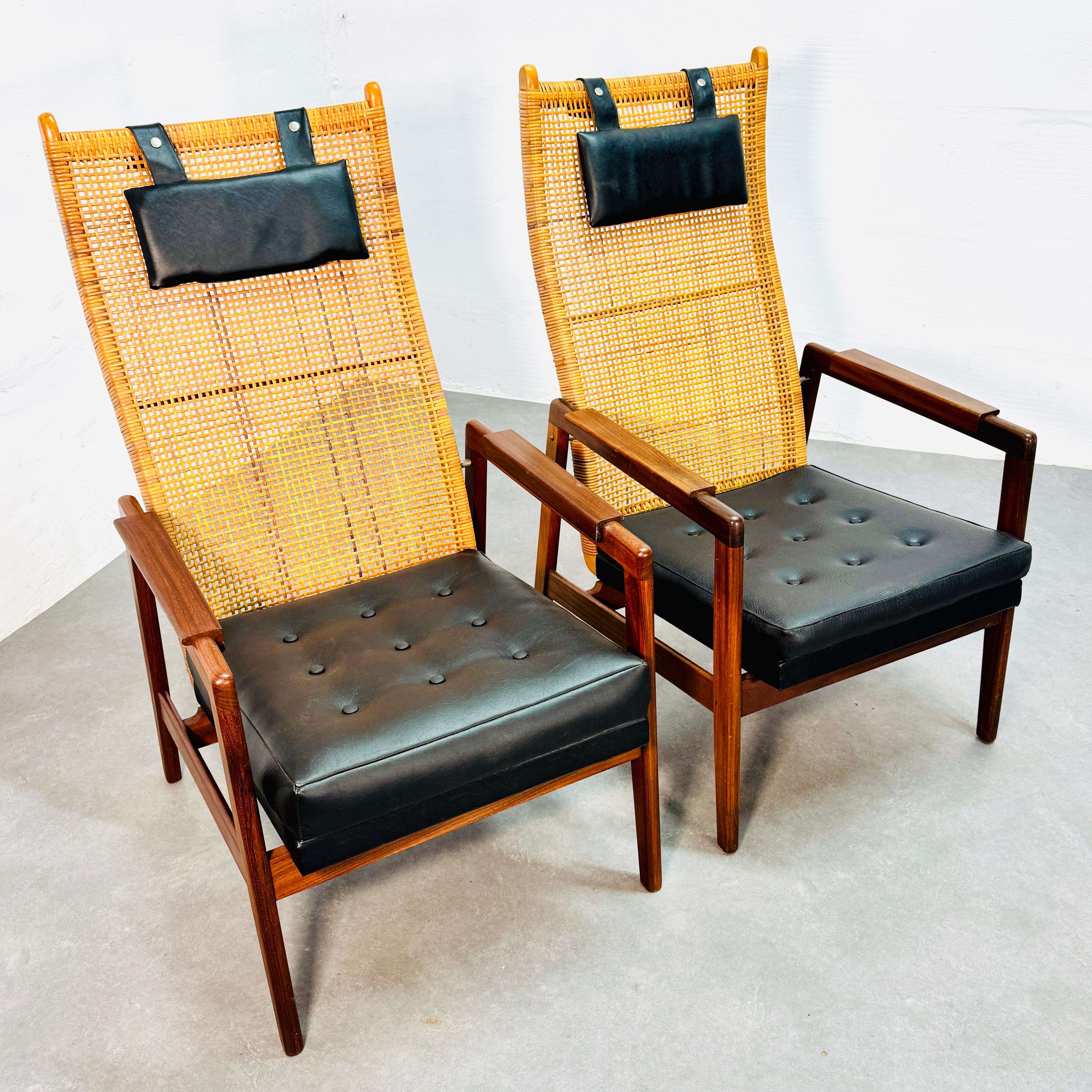 Ensemble de P.J. Fauteuils de salon Muntendam pour Gebr. Jonkers, années 1960 en vente 7