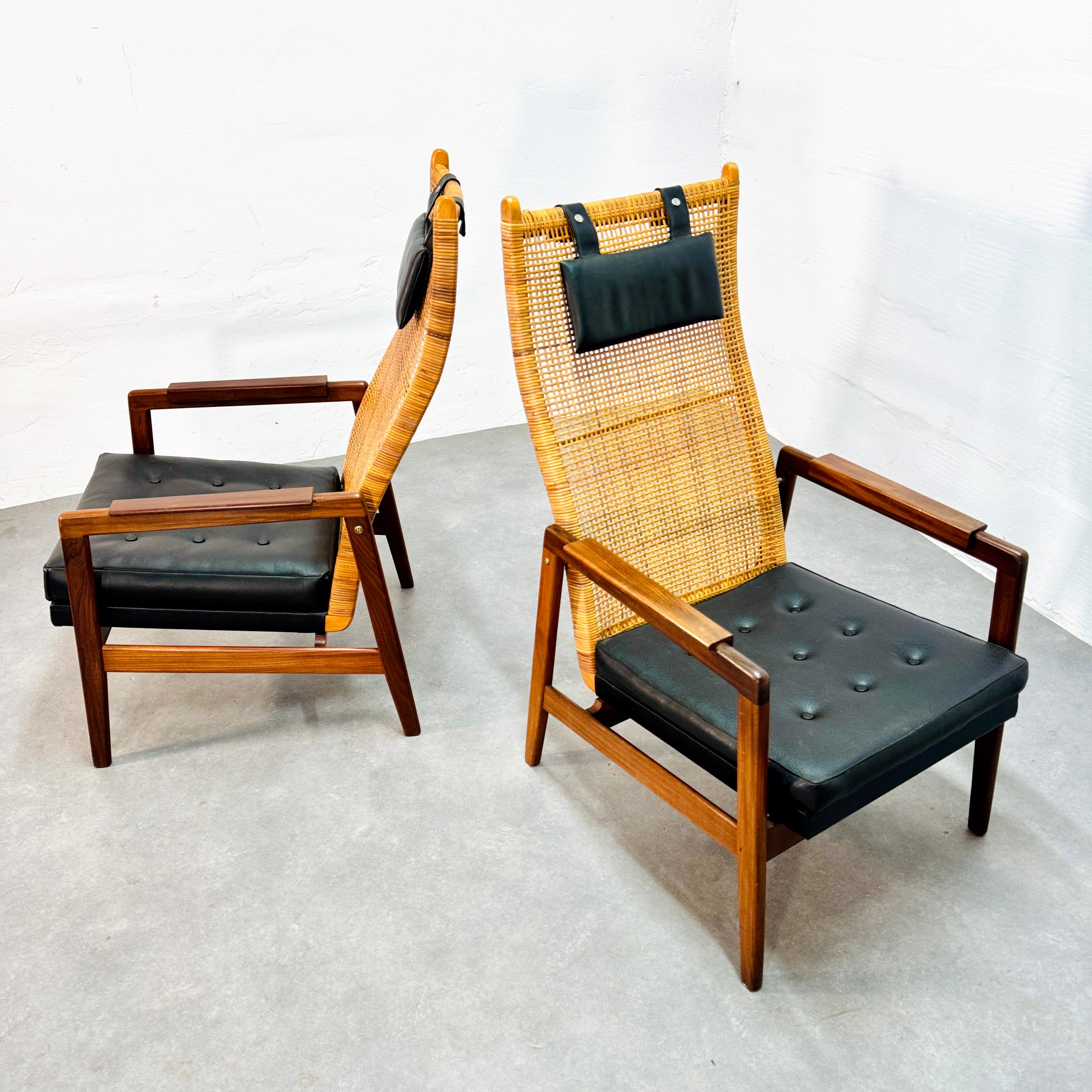 Tissé à la main Ensemble de P.J. Fauteuils de salon Muntendam pour Gebr. Jonkers, années 1960 en vente