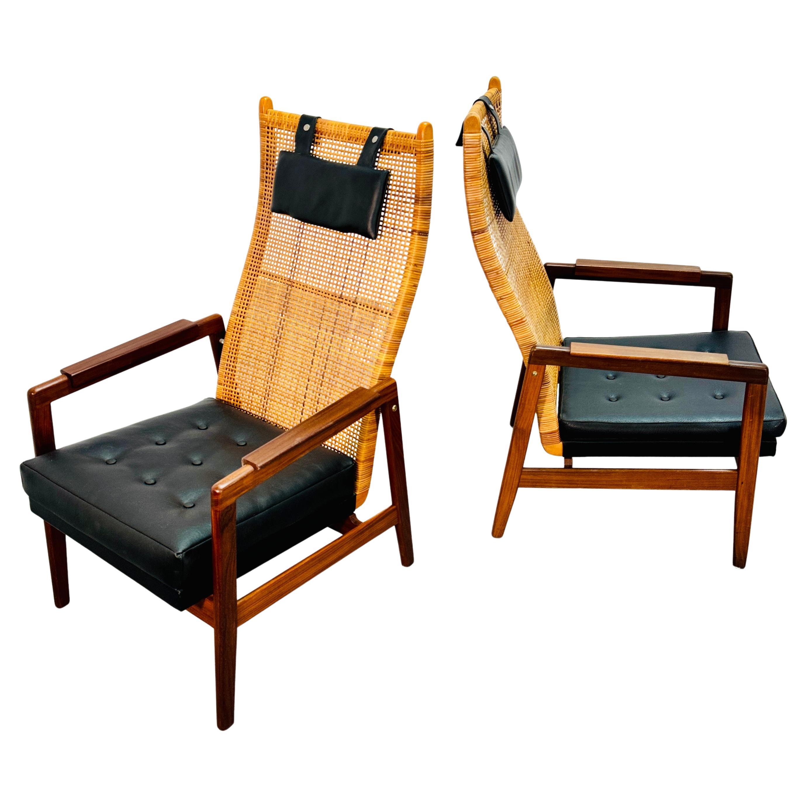 Set of P.J. Muntendam Lounge chairs for Gebr. Jonkers , 1960's.