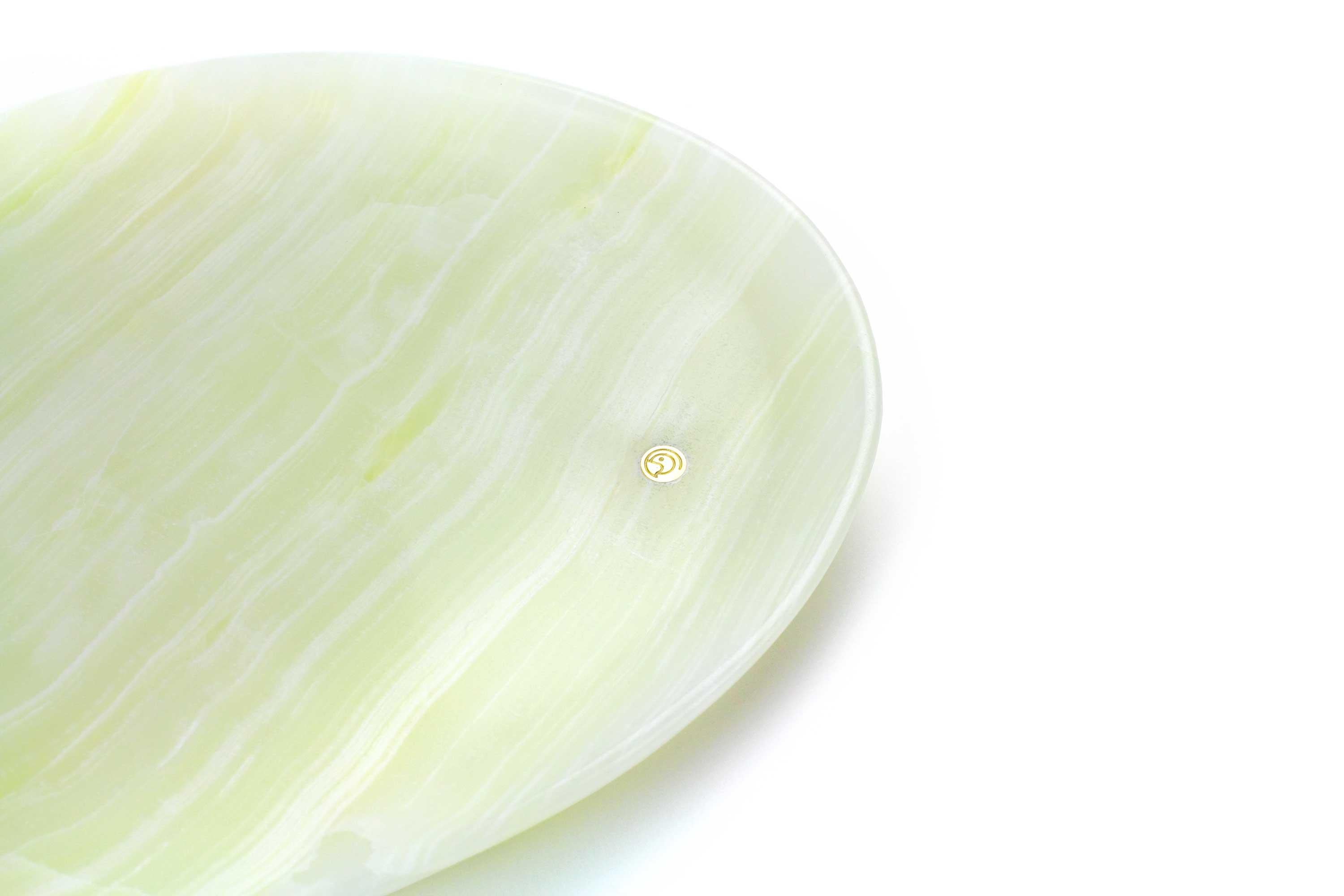 Platos Bandejas Vajilla Mármol Sólido Rosa Blanco Verde Ónice Tallado a Mano Italia Italiano en venta