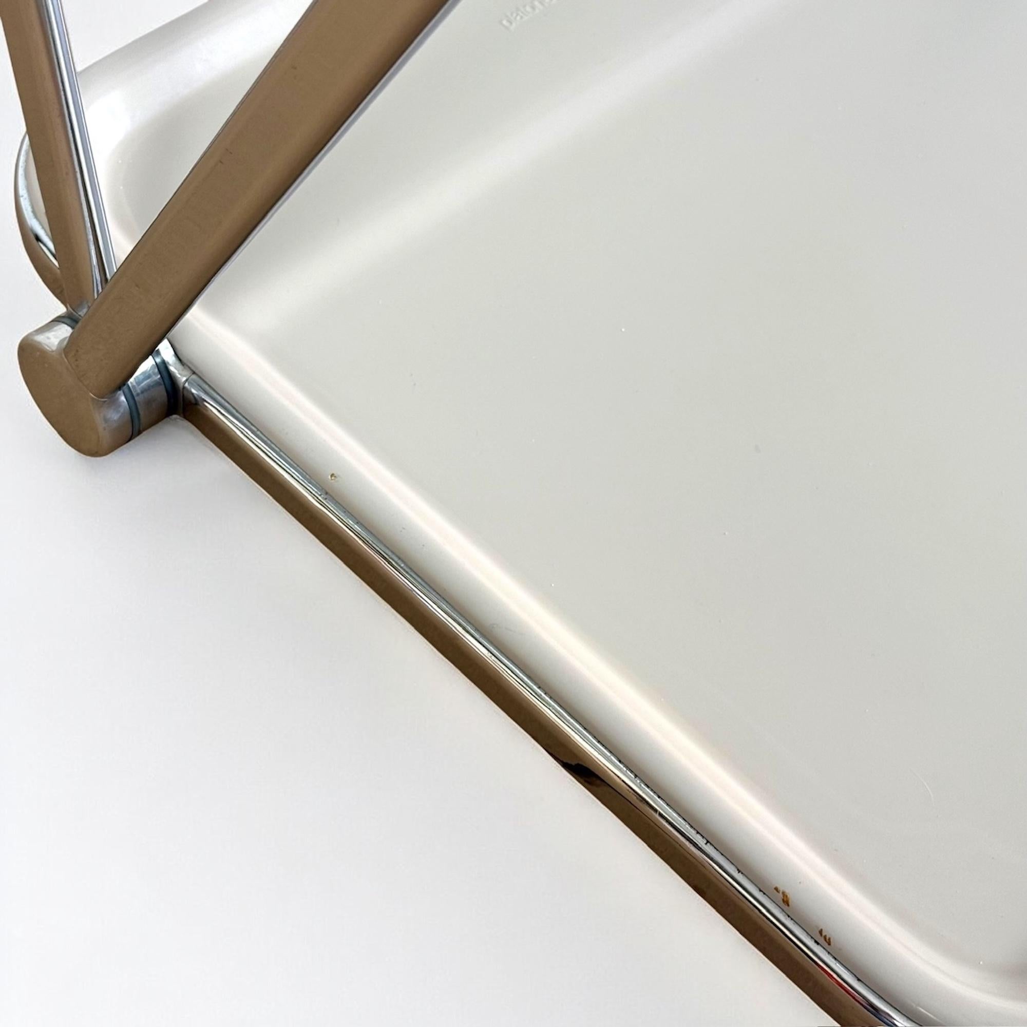 Set of Platone Foldable Desk & Plia Chair by G.Piretti for Anonima Castelli For Sale 4