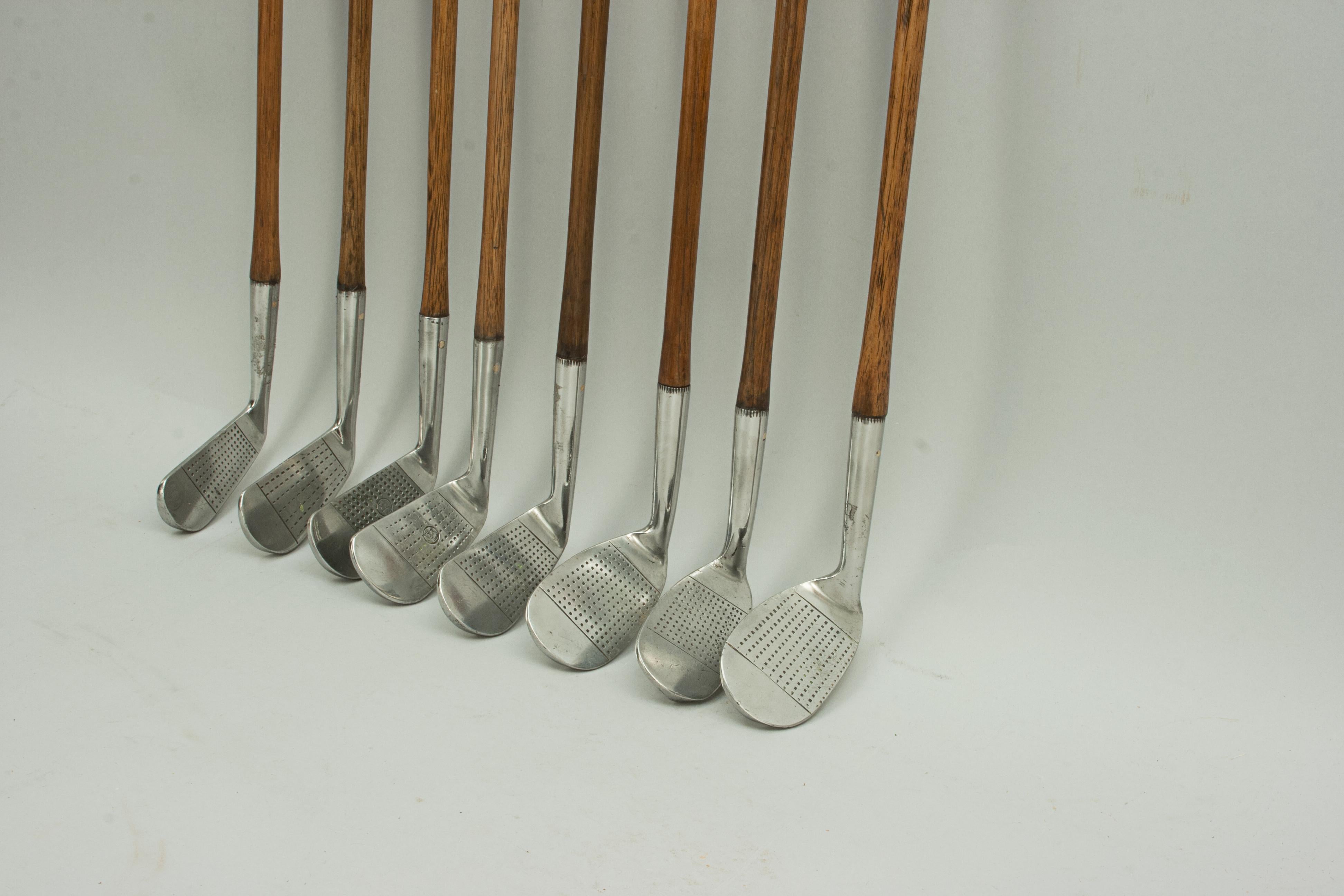 Set of Playable Hickory Golf Clubs 2