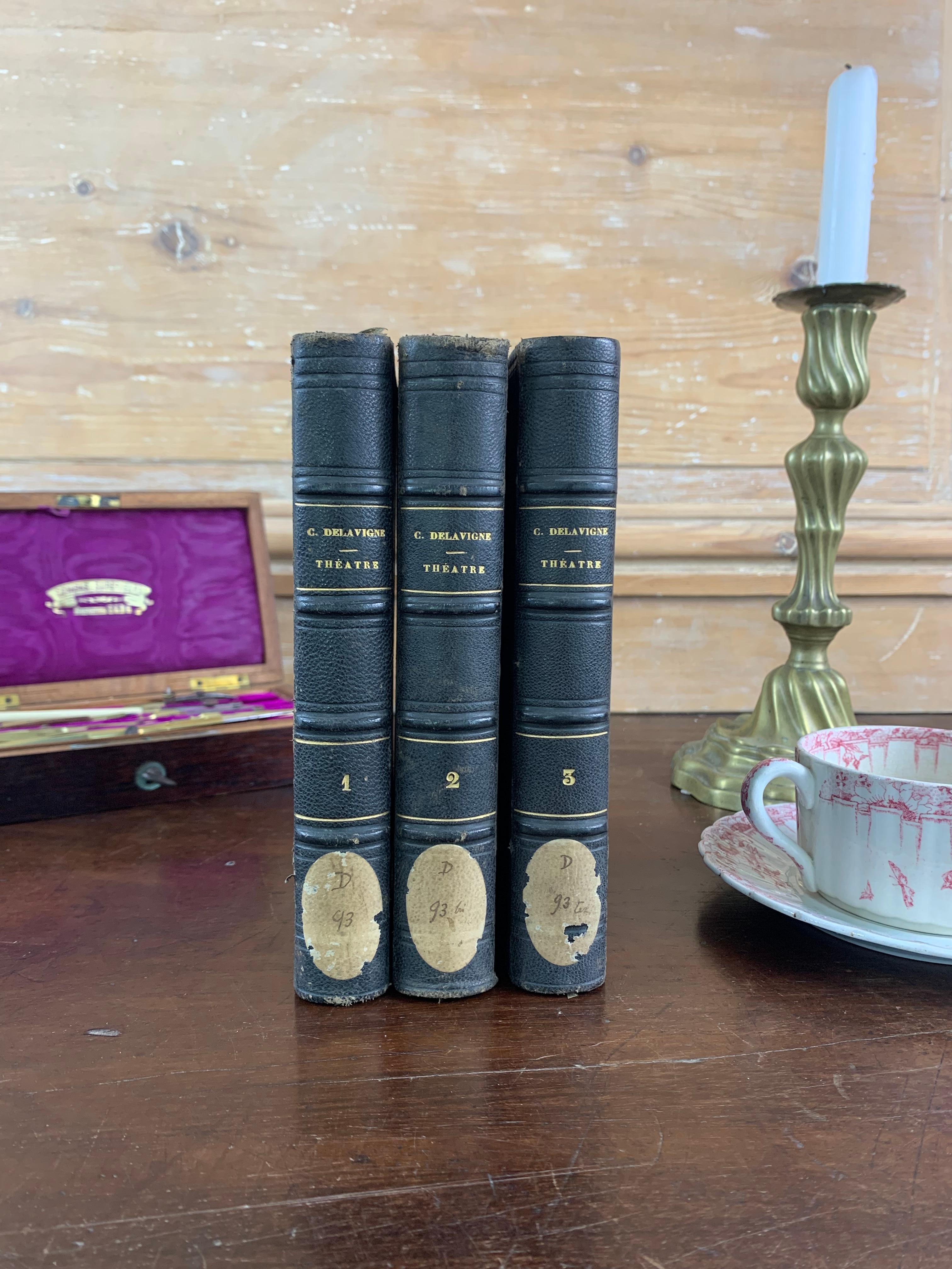 Set of Plays by Casimir Delavigne Dating from the 19th Century, France For Sale 4
