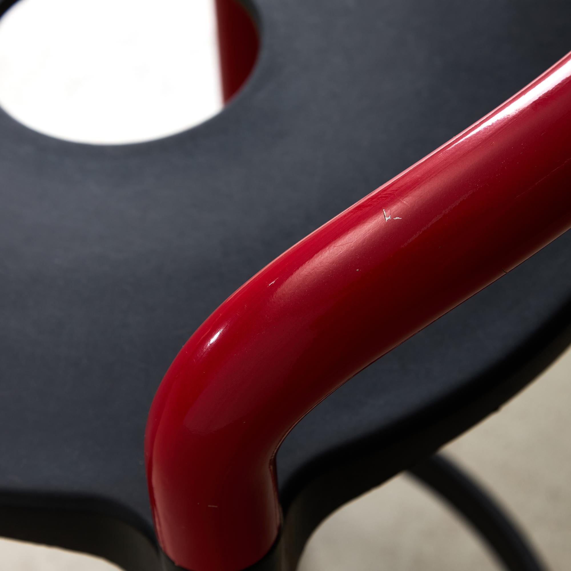 Set of Polo Bar Stools by Anna Castelli Ferrieri for Kartell, 1979 For Sale 4