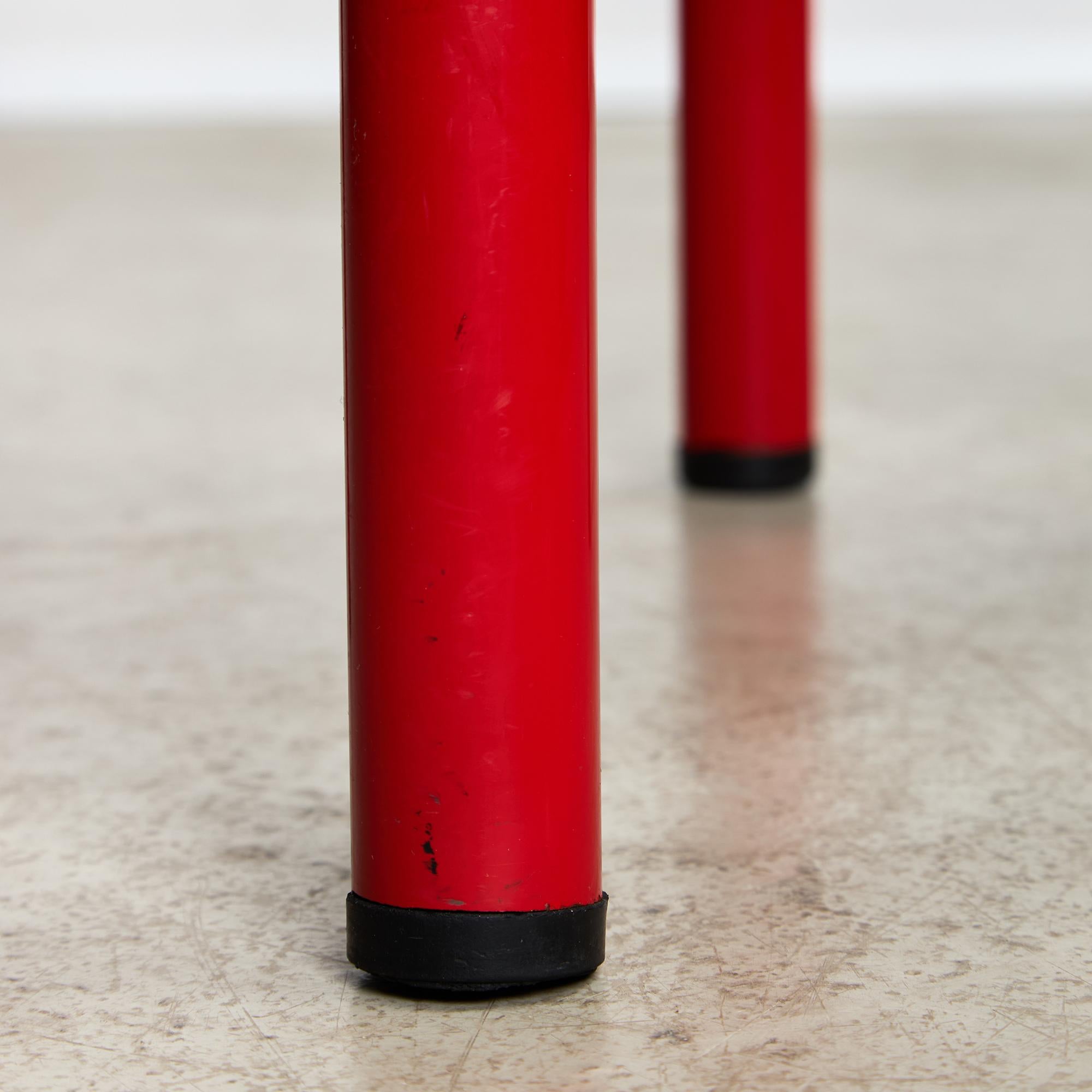 Set of Polo Bar Stools by Anna Castelli Ferrieri for Kartell, 1979 For Sale 13