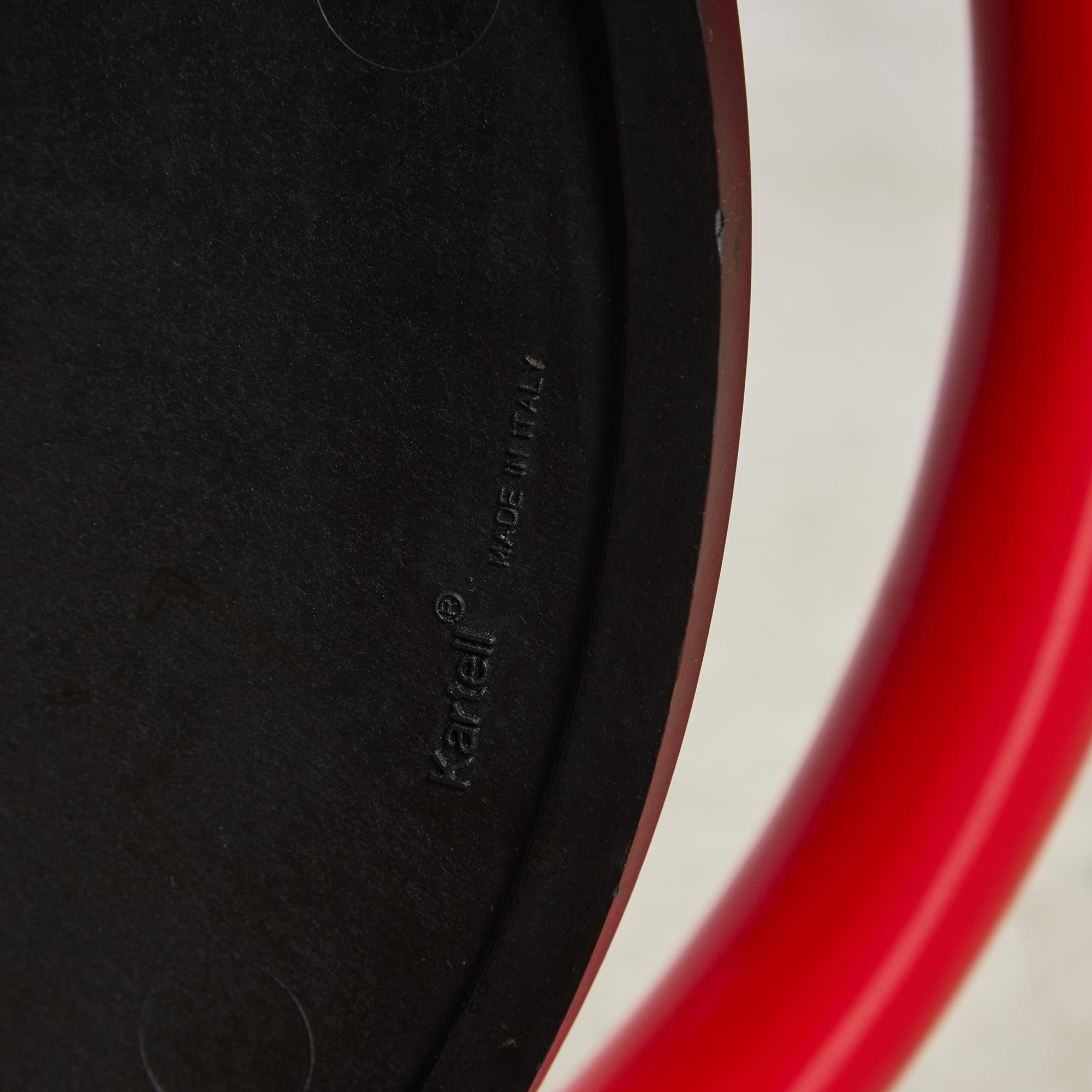 Set of Polo Bar Stools by Anna Castelli Ferrieri for Kartell, 1979 For Sale 14