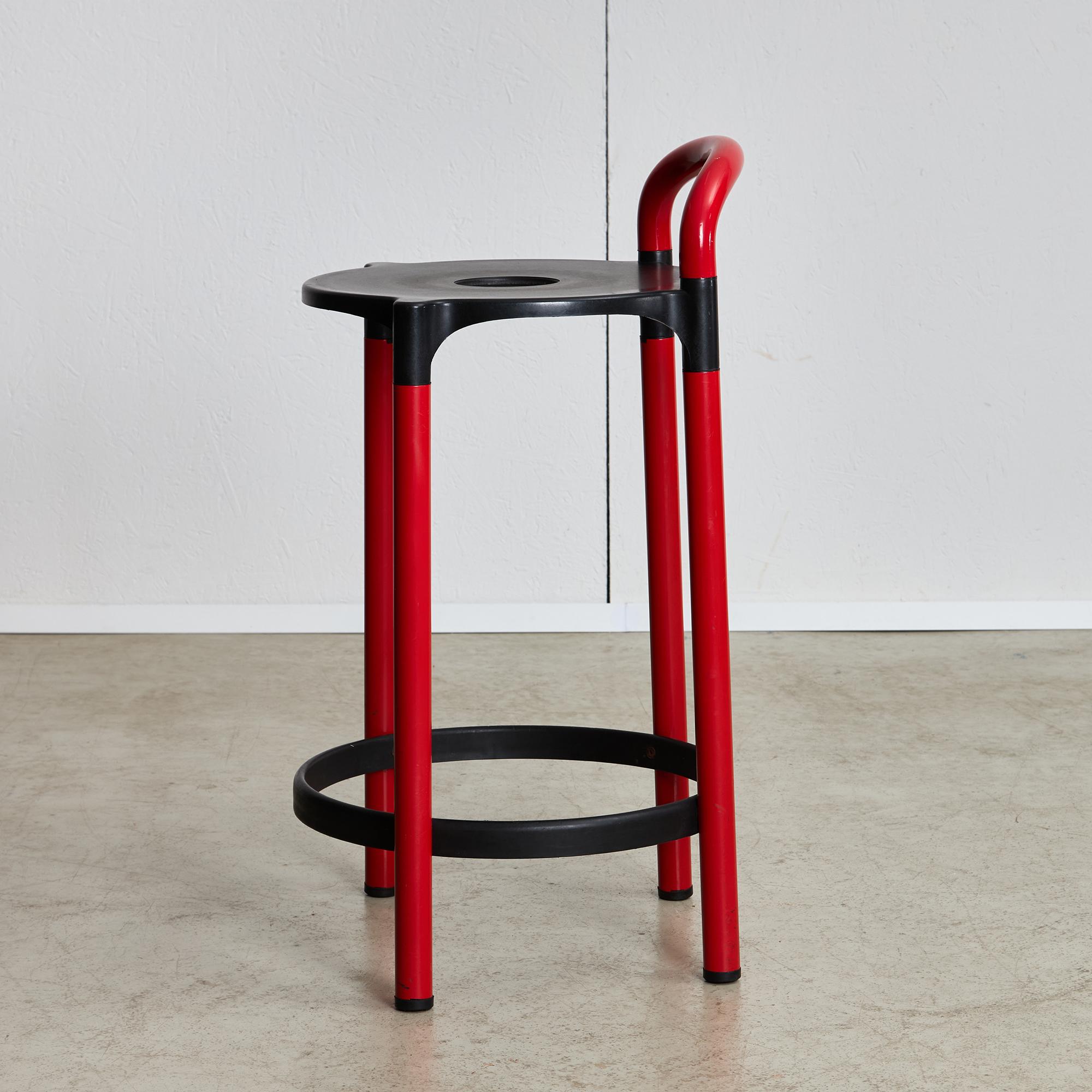 Late 20th Century Set of Polo Bar Stools by Anna Castelli Ferrieri for Kartell, 1979 For Sale
