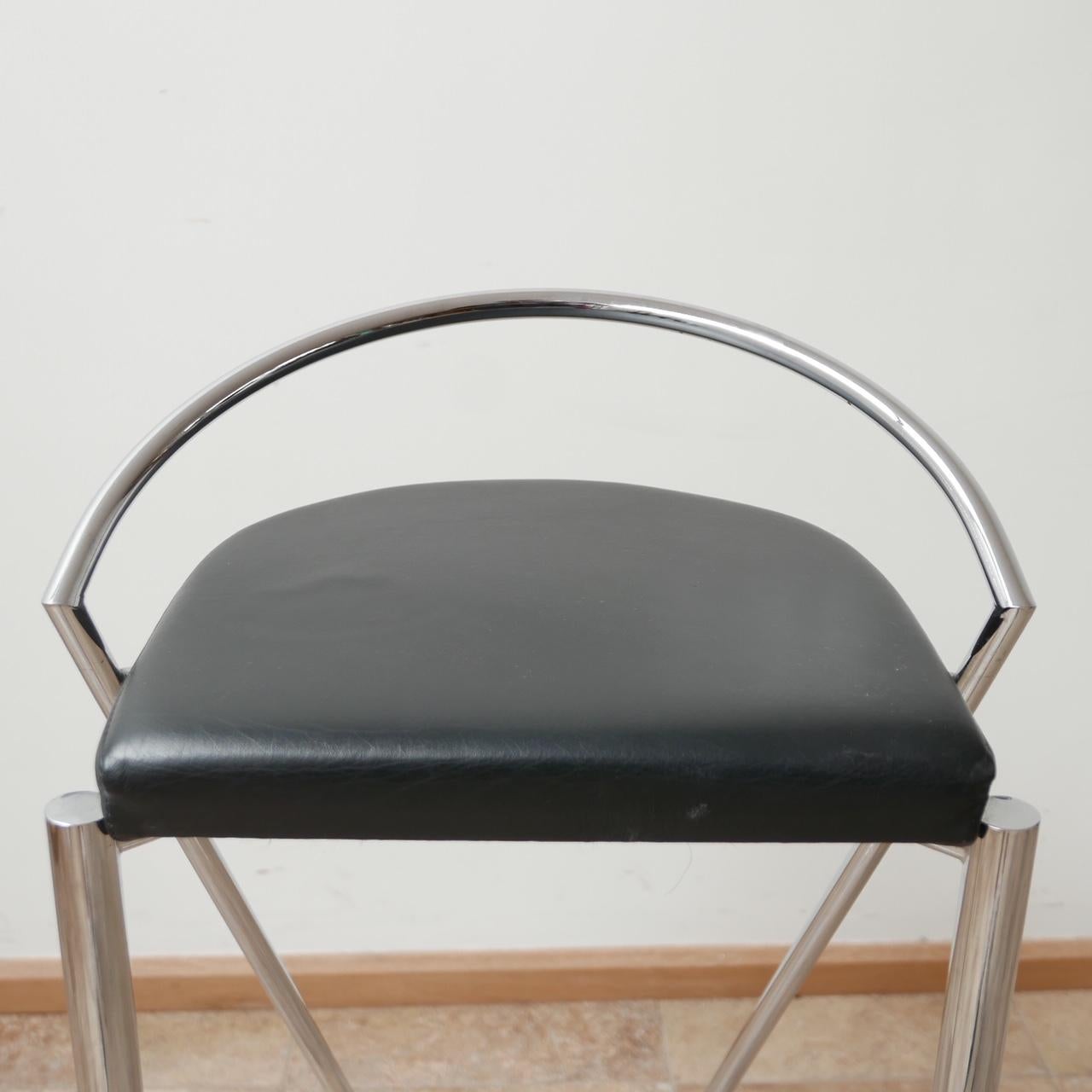 modern leather stools