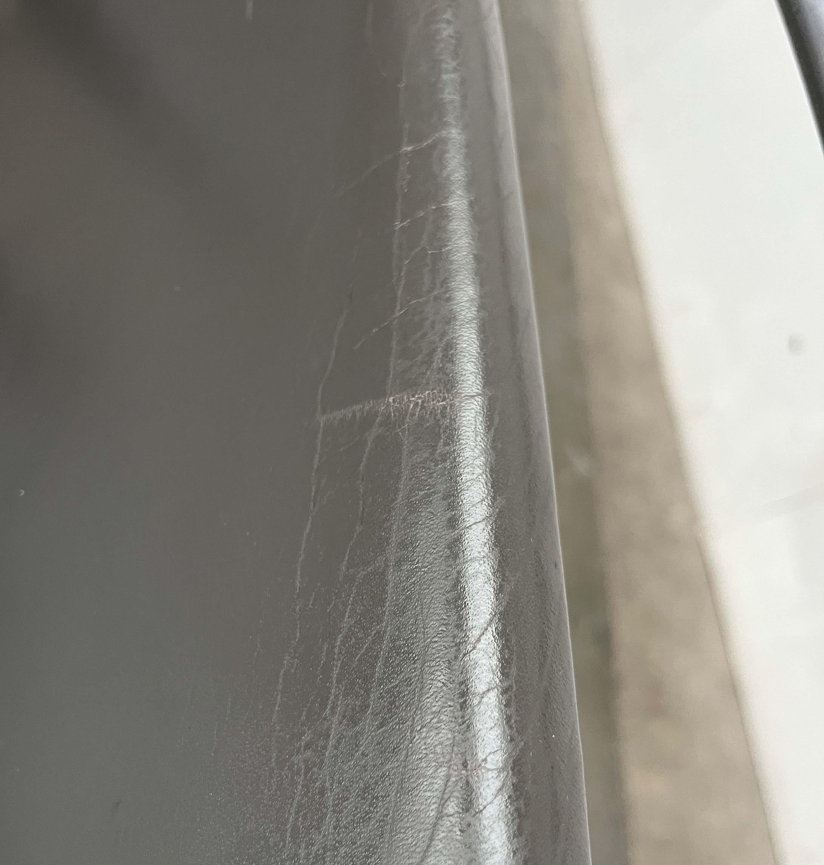 Set di poltrone girevoli postmoderne in pelle AC2 di Antonio Cittero per Vitra anni '90 in vendita 12