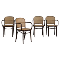 Set of Prague Chairs By Josef Hoffmann For Thonet - early 1900s