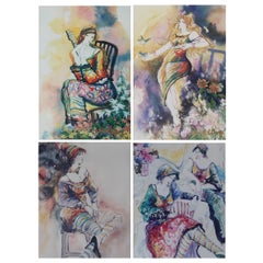 Ensemble d'estampes de David Wong