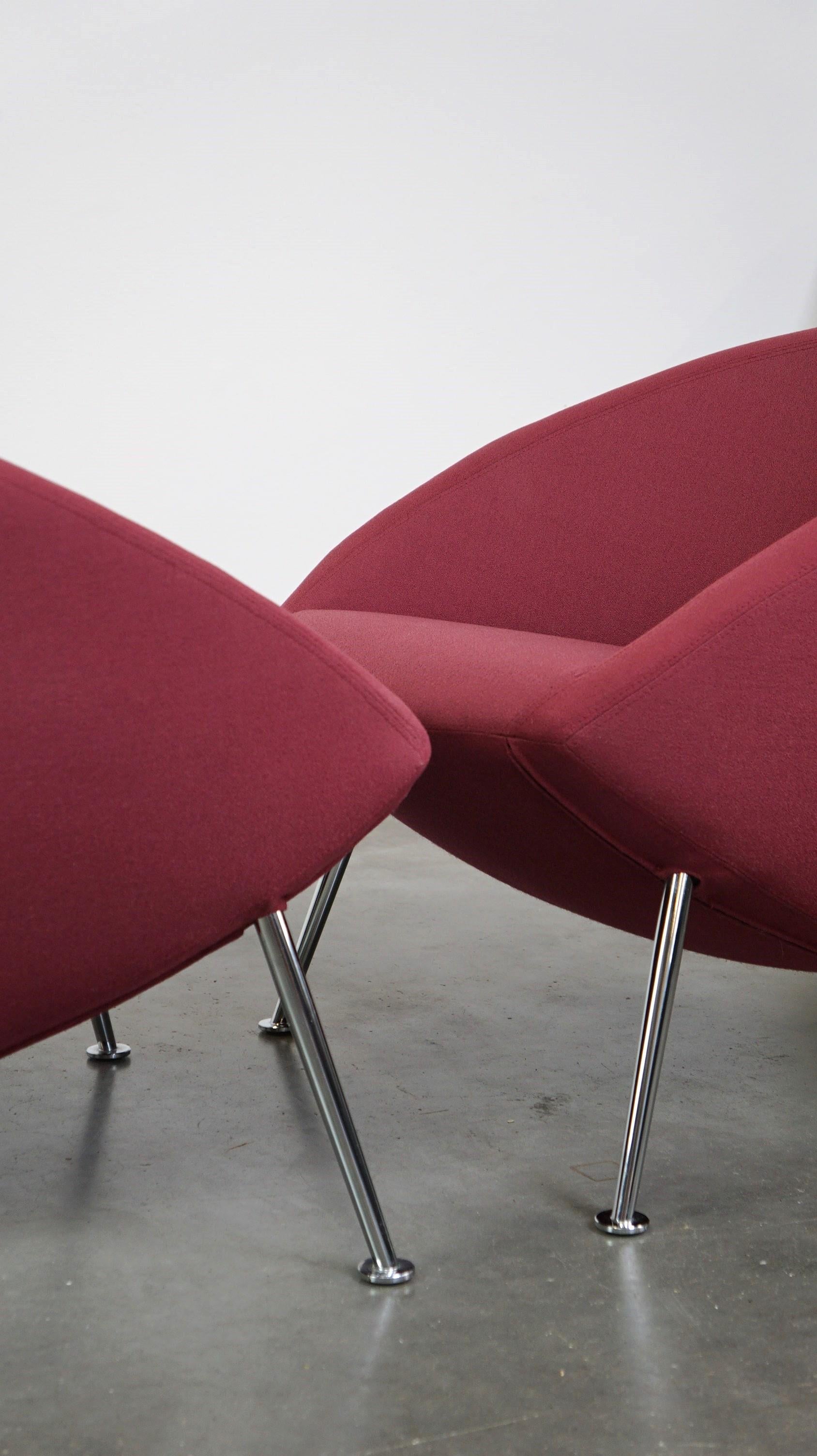 Set lila Vintage-Sessel im Artifort-Design, Modell Hanna, in gutem Zustand im Angebot 4