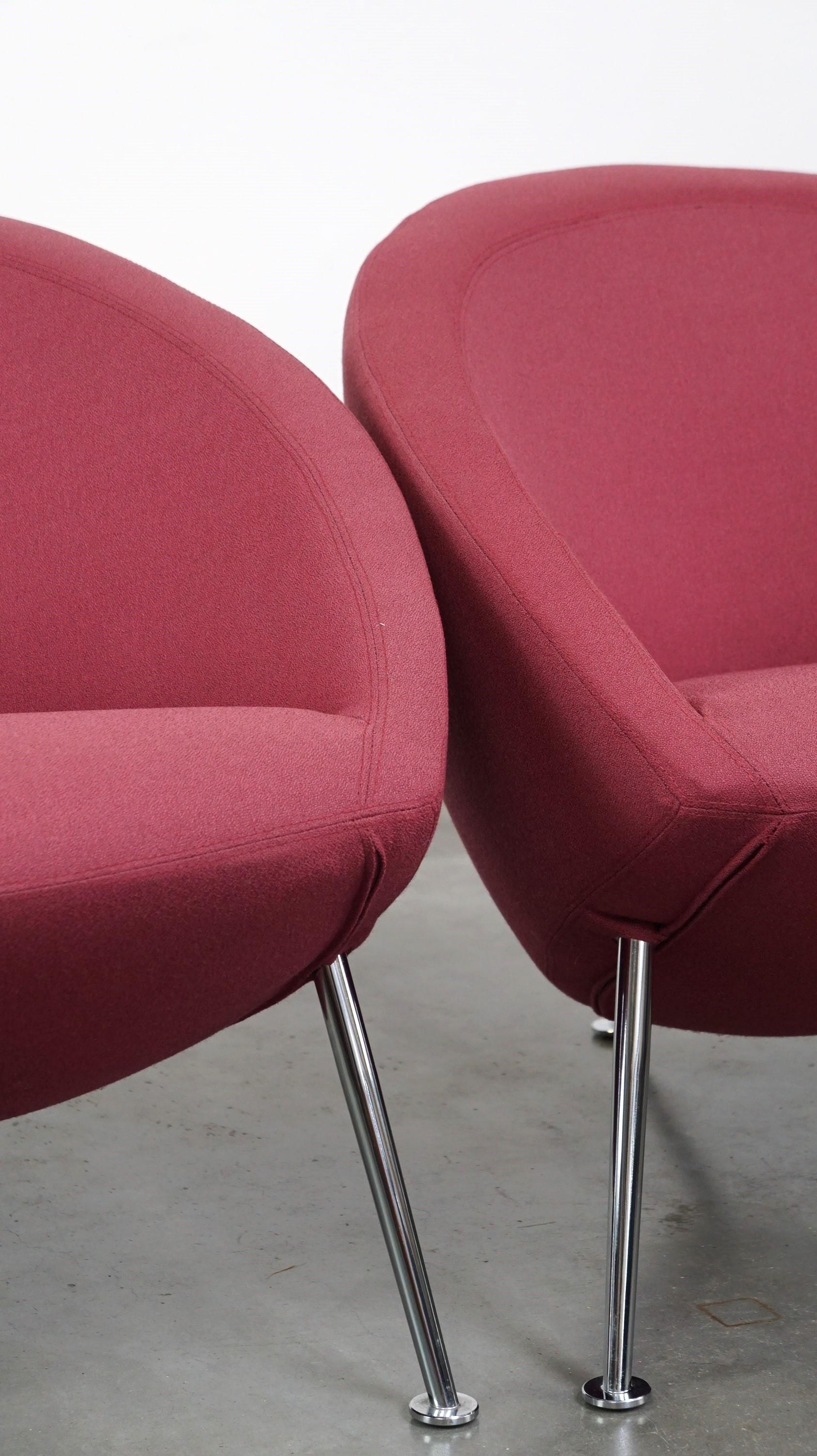 Set lila Vintage-Sessel im Artifort-Design, Modell Hanna, in gutem Zustand im Angebot 6