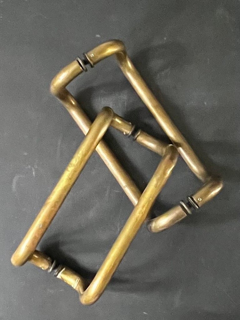 Set of PushPull Door Handles, Second Half 20th Century, European For
