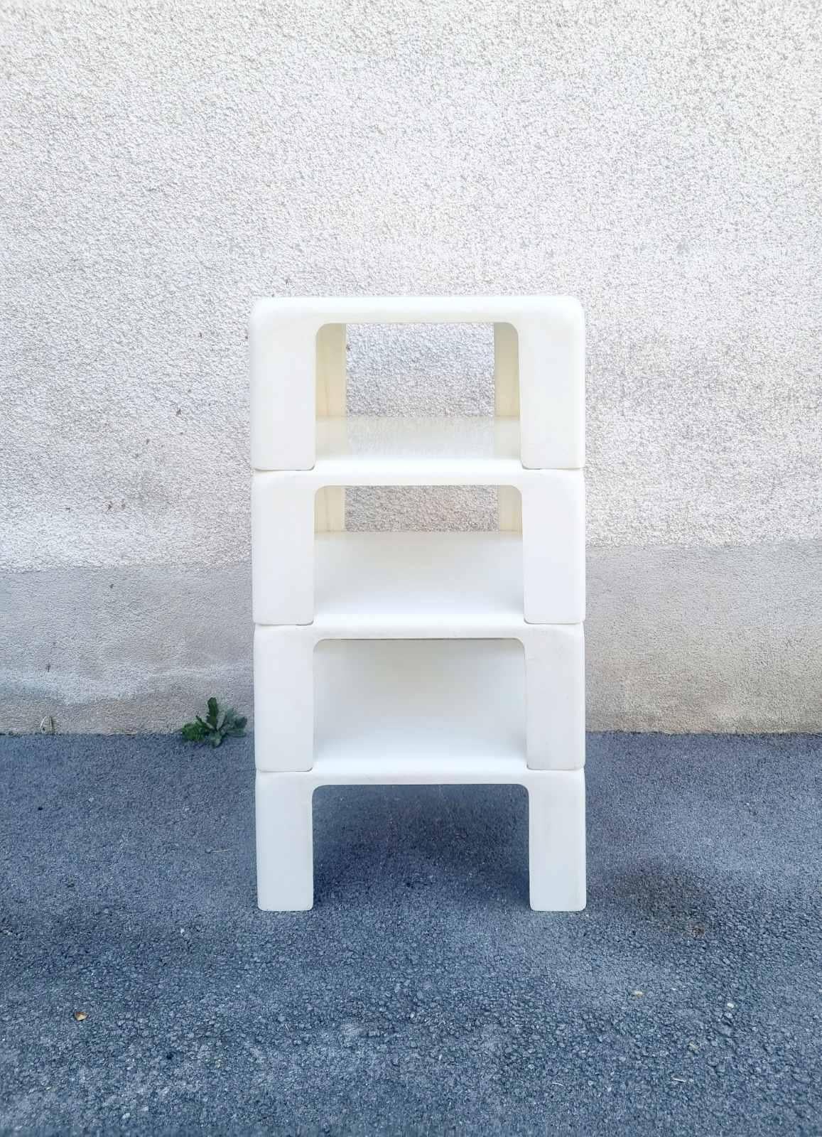 Conjunto de mesas de centro Quattro Gatti Diseño de Mario Bellini para C&B Italia, años 60 en venta 4