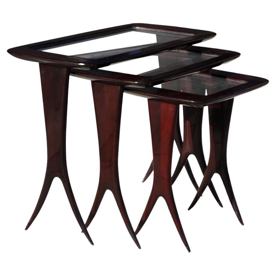 Set of Raphael Nesting Tables 'Raphael Raffel Said' 1950