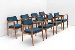 Set di rare poltrone di Jules Wabbes, Belgio anni '60