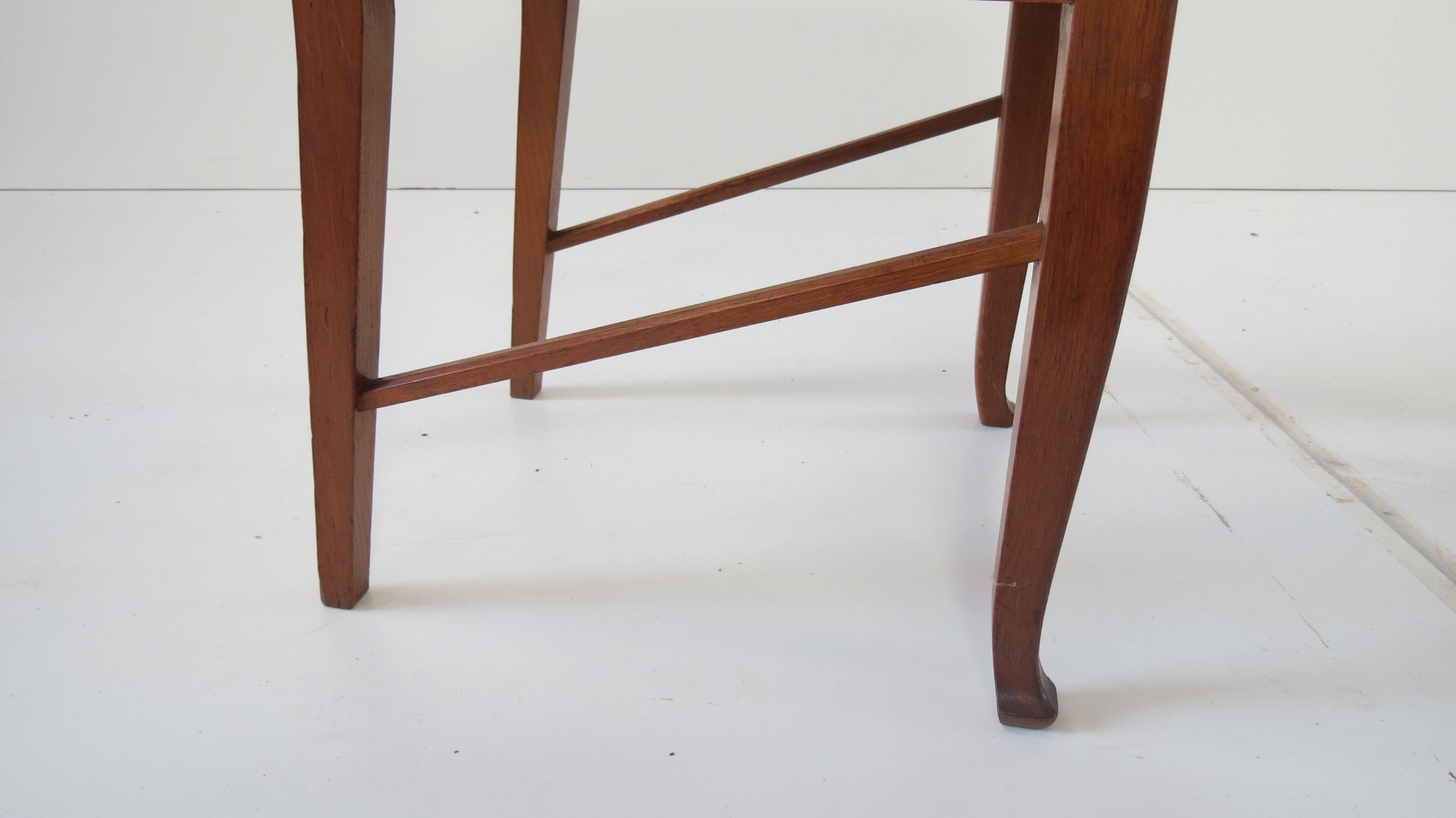 Set of Rare Important Walnut 12 Dining Chairs Attributed Paolo Buffa, circa 1950 11