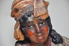 Set of Rare Plaster Busts, circa 1900