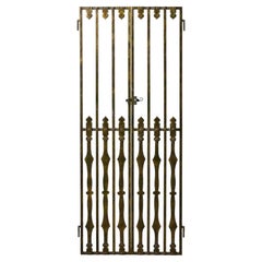Set of Reclaimed 20th Century Steel Gates