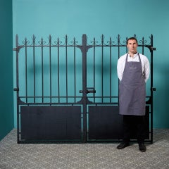 Set of Reclaimed French Wrought Iron Driveway Gates