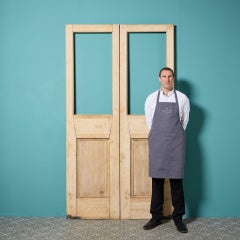 Set of Reclaimed Pine Double Doors for Glazing