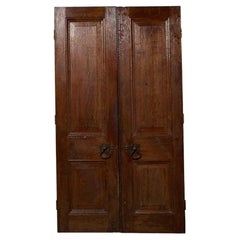 Set of Reclaimed Victorian Style Oak Exterior Doors