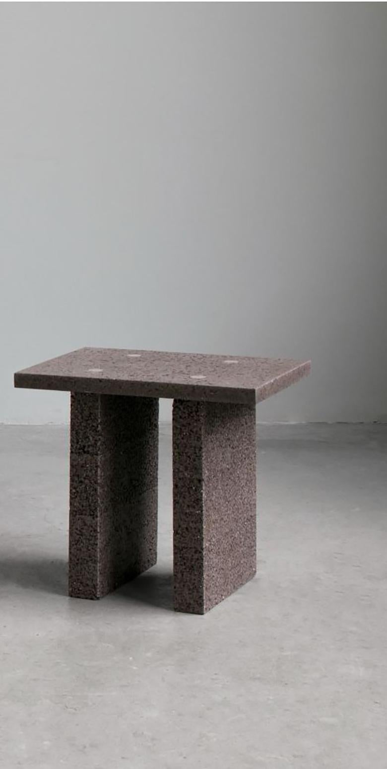 Néerlandais Ensemble de tabouret, table d'appoint et table basse en recyclage de Tim Teven en vente