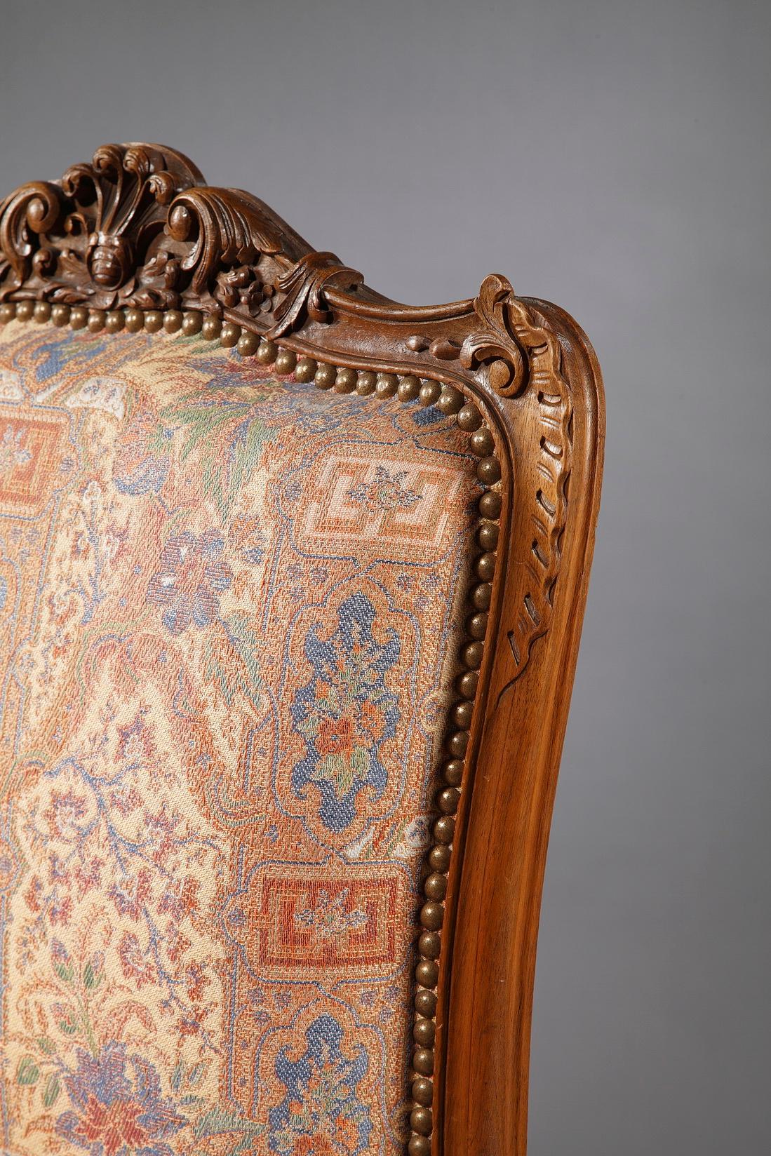 Set of Eight Régence Style Seats, France, Late 19th Century 1