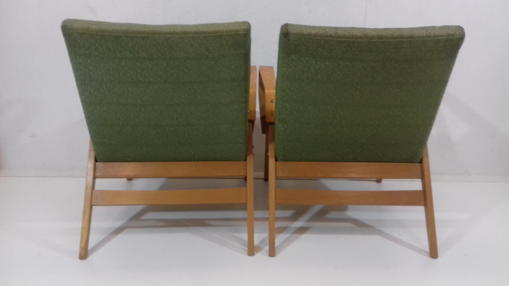 Mid-Century Modern Set of Retro Furniture, Tatra Pravenec, 1960s For Sale