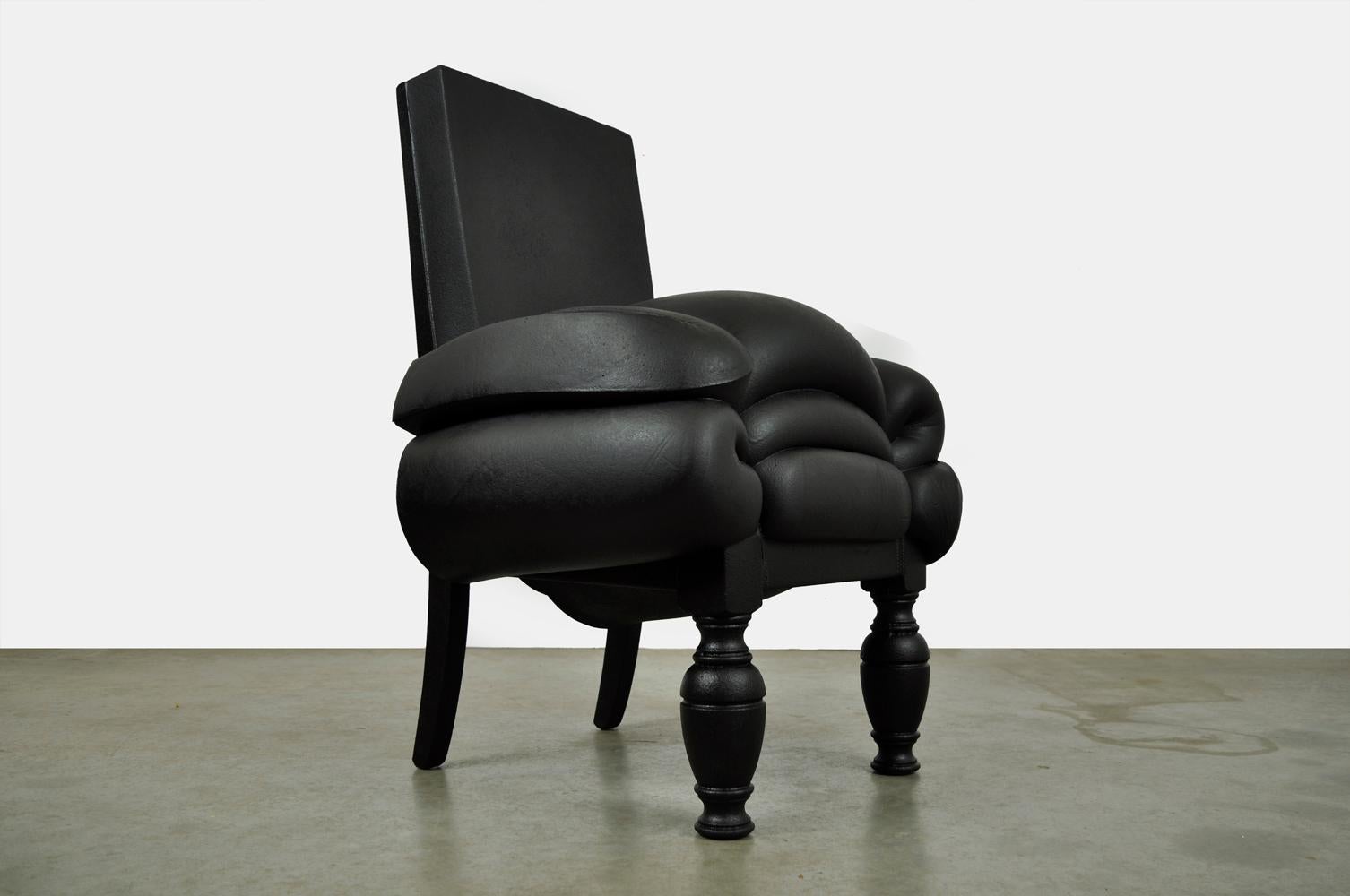 Set aus wiederverwendetem Stuhl mit Hocker, Madam Rubens, entworfen von Frank Willems, 00er Jahre (21. Jahrhundert und zeitgenössisch) im Angebot
