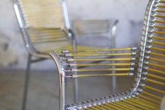 Set of RH122 Armchairs by René Herbst, 1980