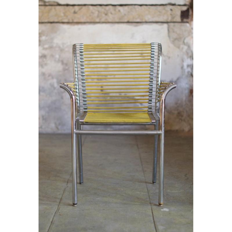 Set di poltrone RH122 di René Herbst, 1980 In condizioni ottime in vendita a Andrézieux-Bouthéon, FR