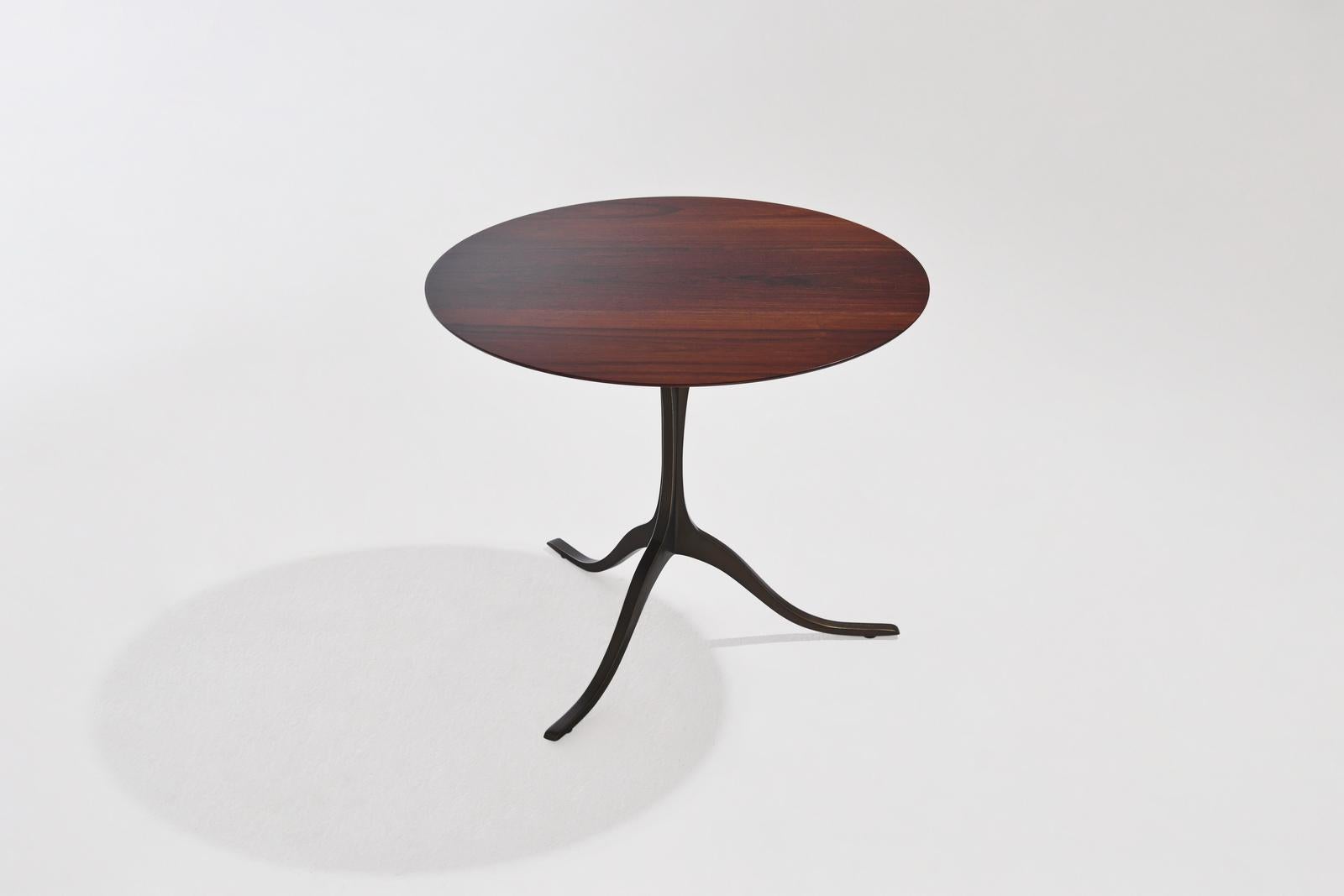 This latest round table comes in two sizes heights, with the wooden top of your choice. This table is H 52 cm H 20.47