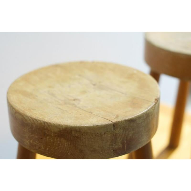 Set of Round Stools by Charlotte Perriand for Les Arcs, France, 1960s

Vintage Design
Ski resort les arcs 1800' - Residence by charlotte Perriand; Authentic and very rare pair of stools 4 round feet.

Additional information:
Materials: Pine
Color: