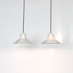 Royal Copenhagen Porcelain Pendant Lights designed by Anne-Marie Trolle, Denmark