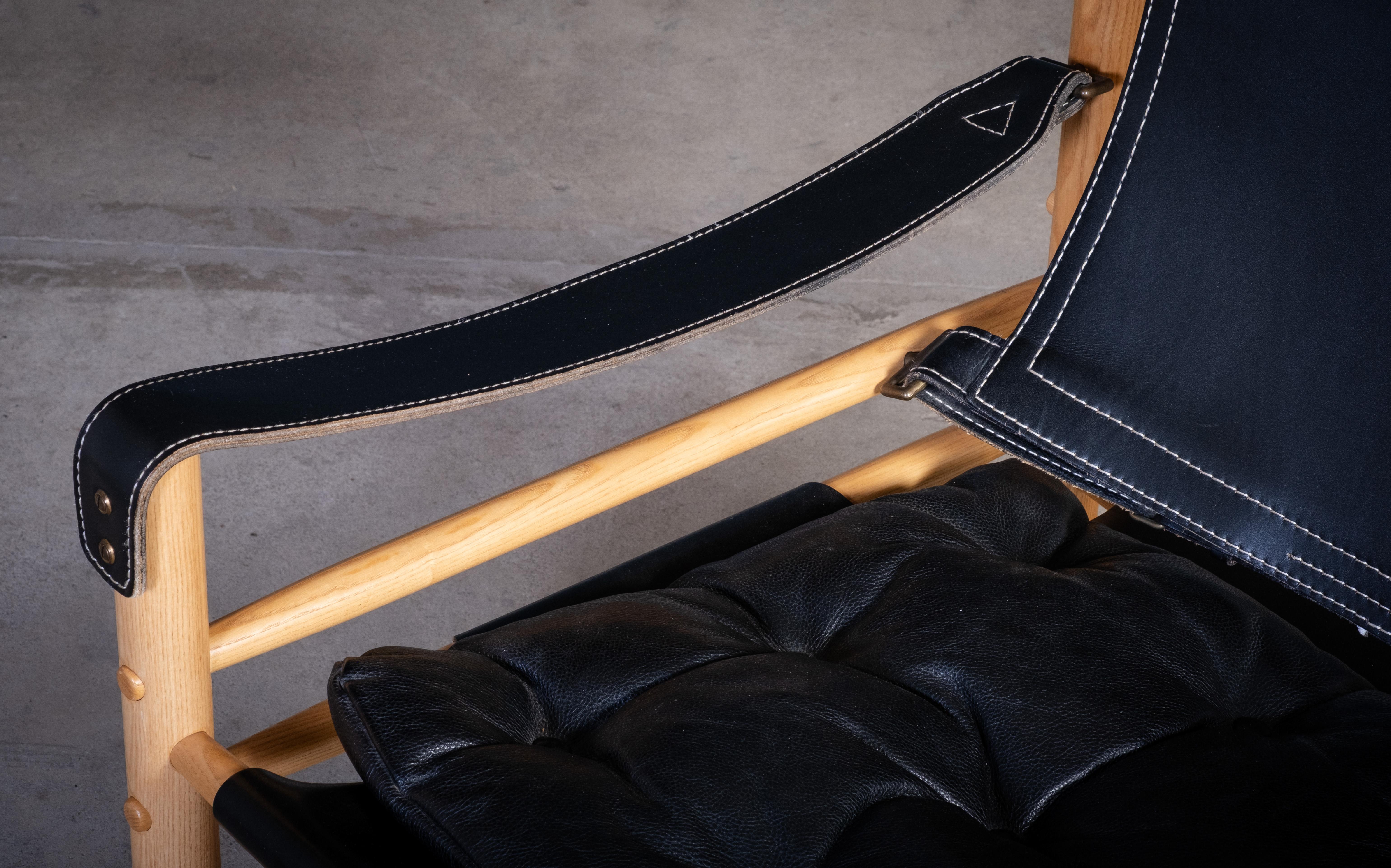 Set di sedie Safari di Arne Norell per Arne Norell Ab Sweden, anni '60 in vendita 4