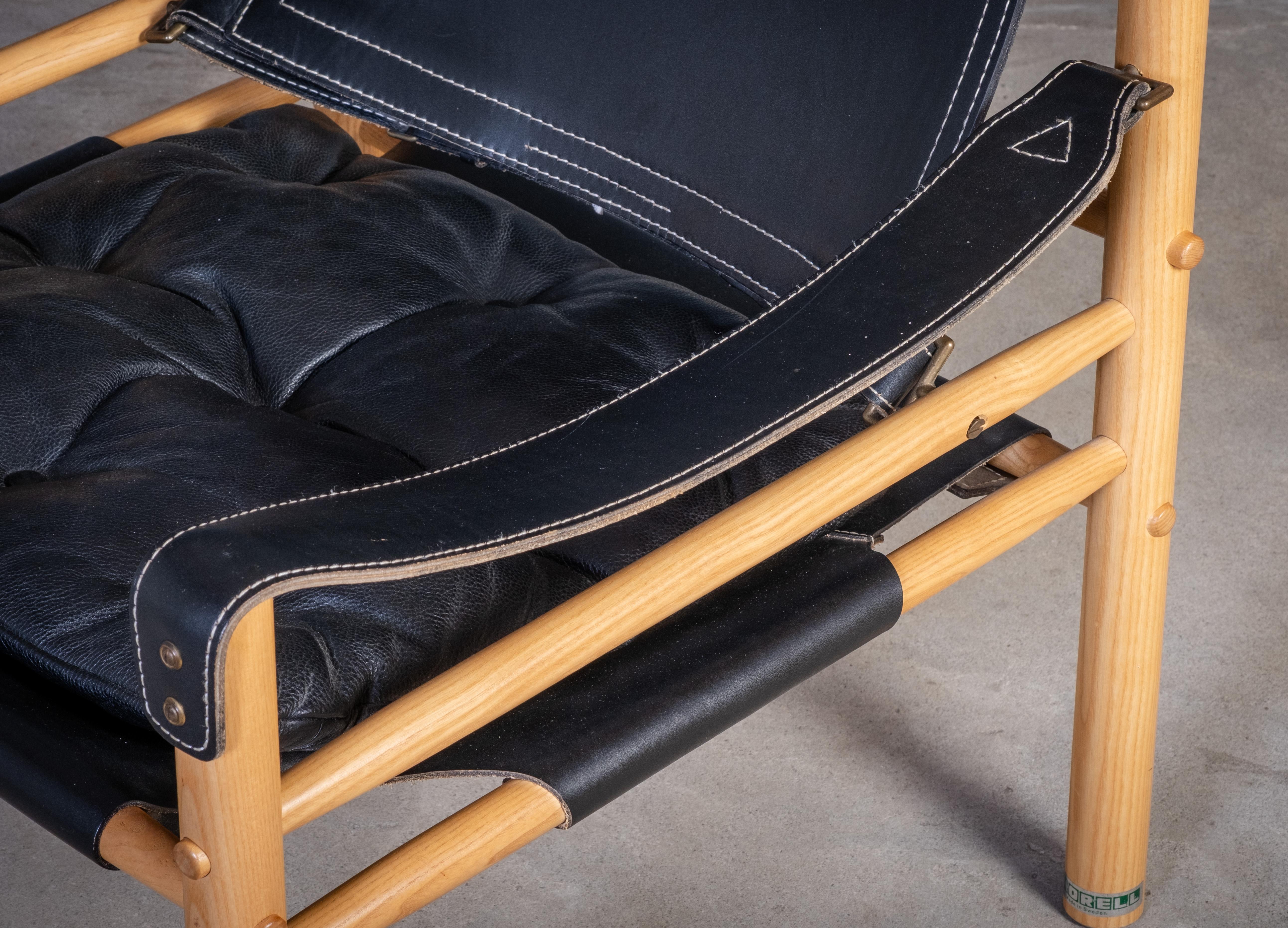 Set di sedie Safari di Arne Norell per Arne Norell Ab Sweden, anni '60 in vendita 5