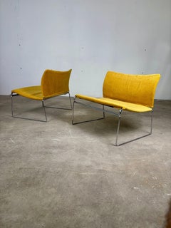 Set of Saghi armchairs by Kazuhide Takahama for Cassina, 1960s, Italy