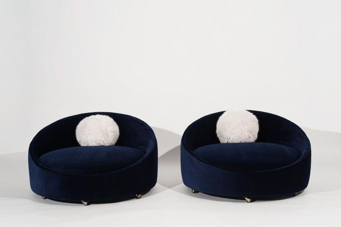 American Set of Satellite Lounges by Adrian Pearsall for Craft Associates. C. 1960s For Sale