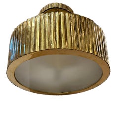 Set of Scalloped Light Fixtures. Sold Individually.