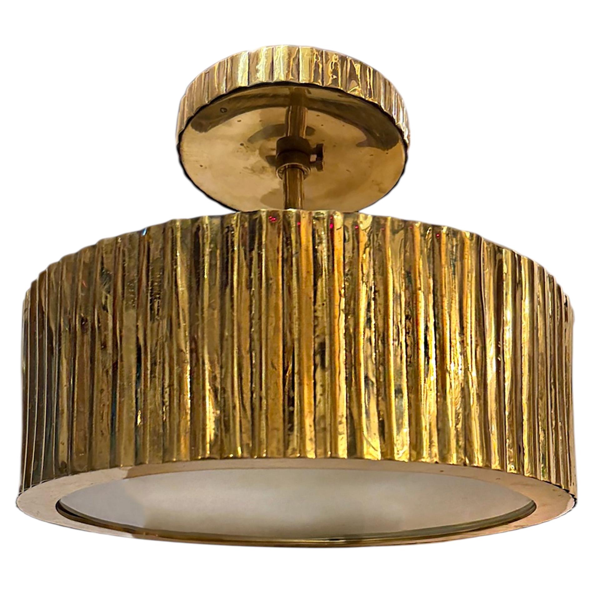 Set of Scalloped Light Fixtures. Sold Individually.