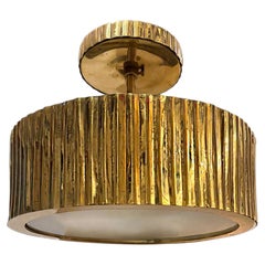 Set of Scalloped Light Fixtures. Sold Individually.