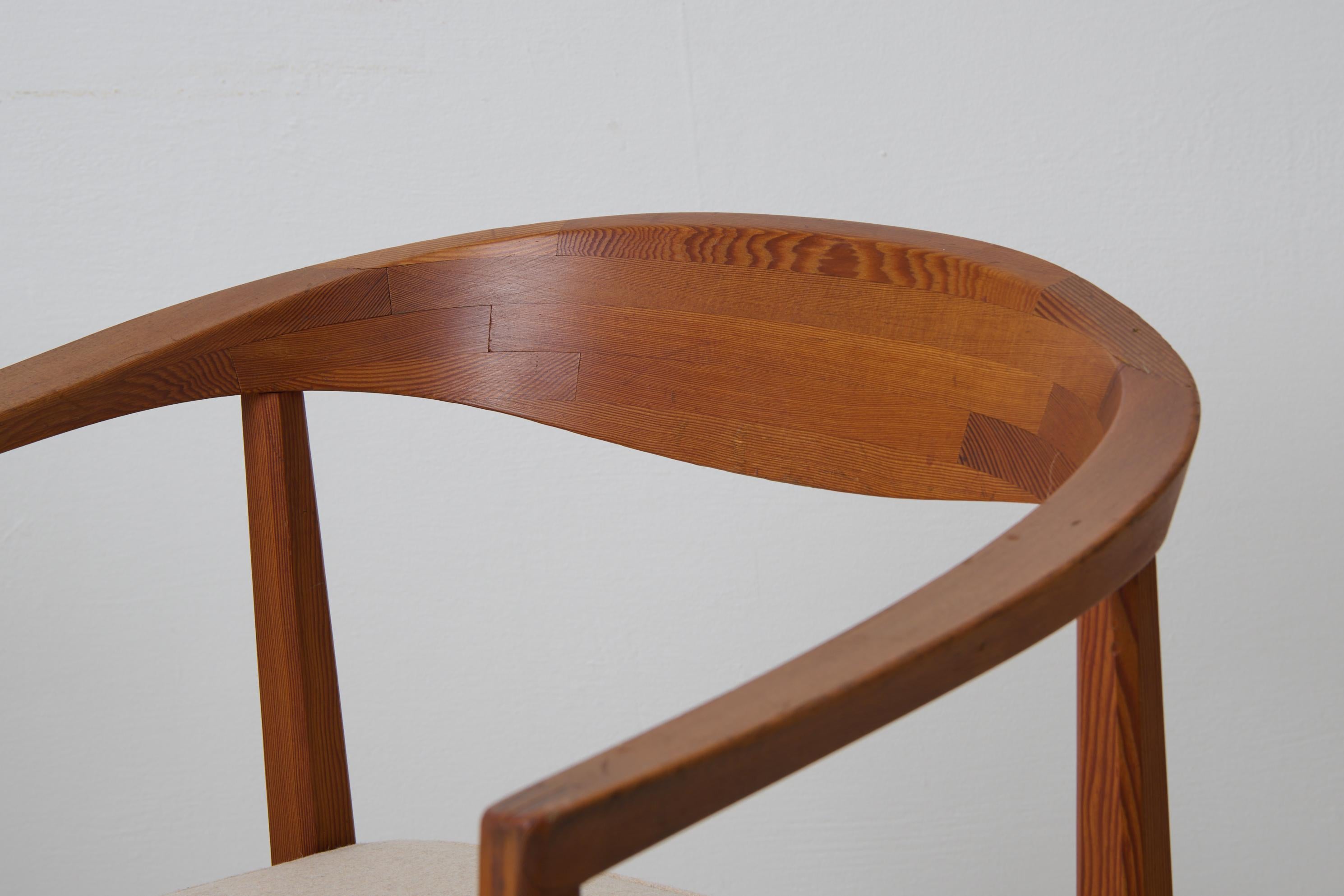 Ensemble de chaises de salle à manger scandinaves modernes S-96 par Eyjolfur Augustsson en vente 4
