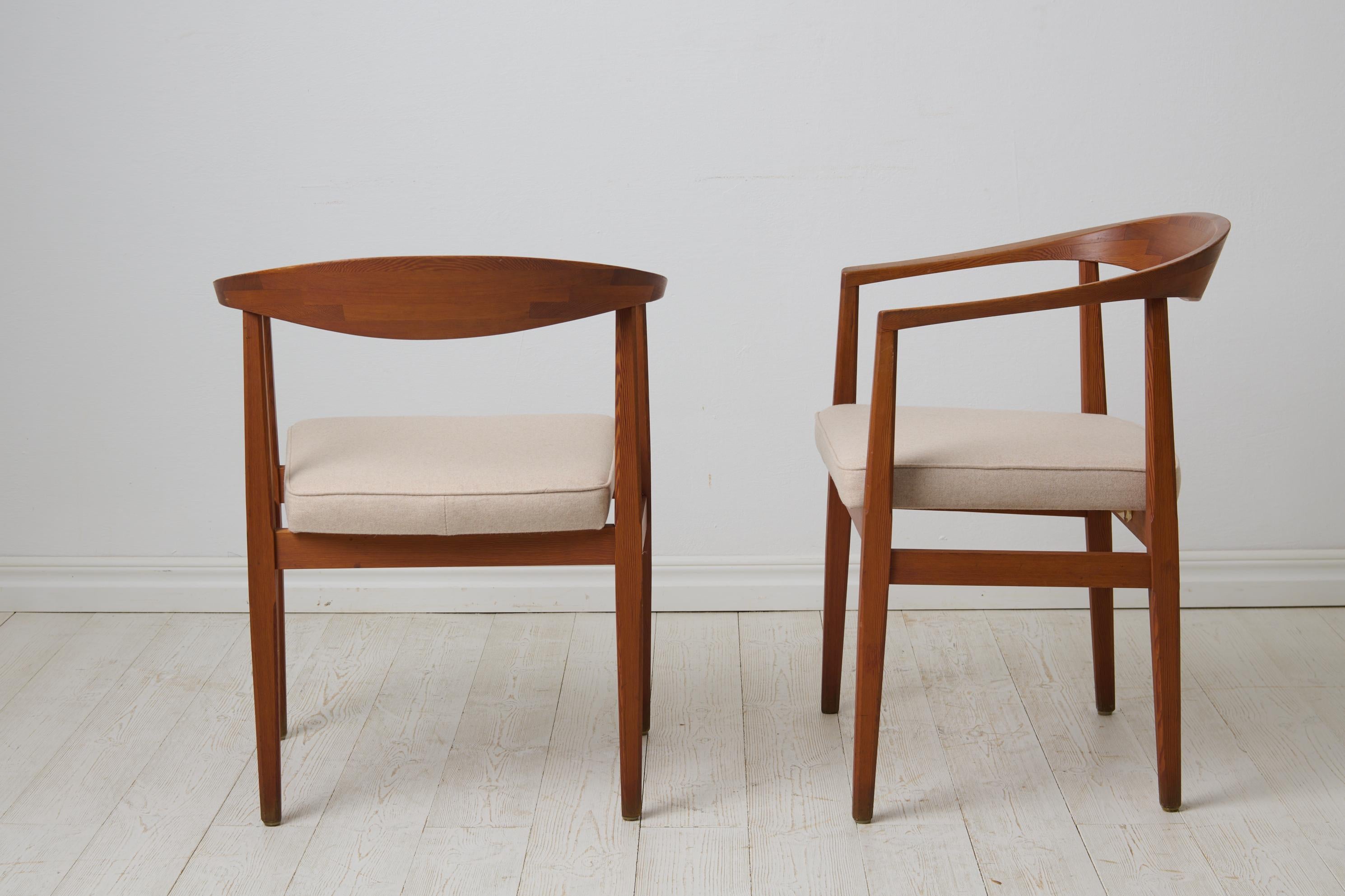 Ensemble de chaises de salle à manger scandinaves modernes S-96 par Eyjolfur Augustsson en vente 2