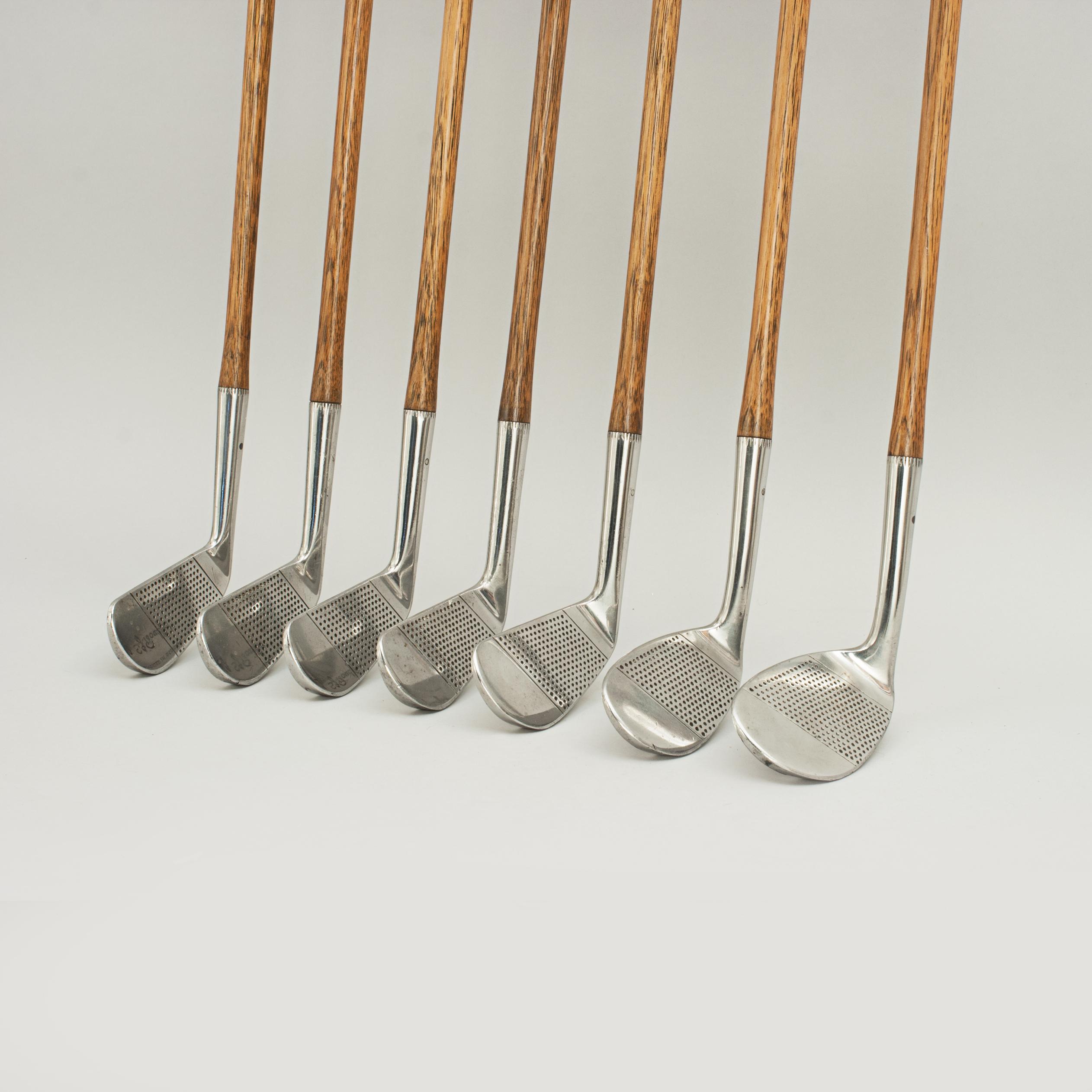 Set of Scottish Vintage Golf Clubs by Nicoll of Leven 4