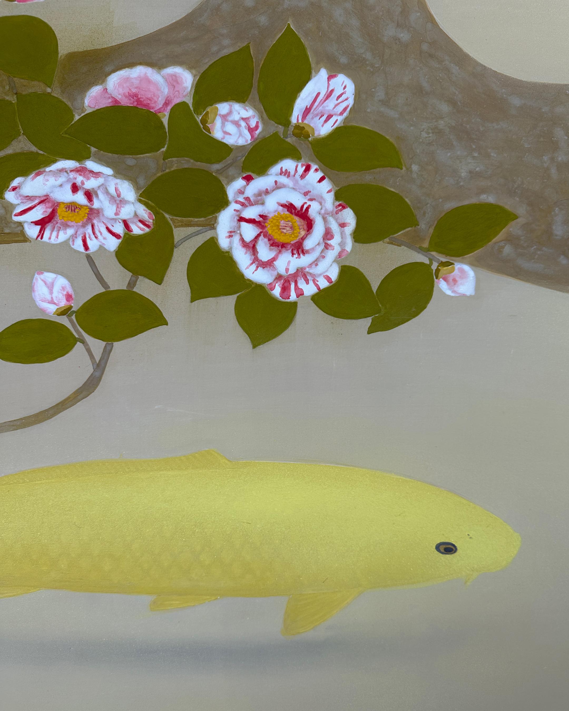Set di  schermi dell'artista di Nitten Tozaburo Ohno (大野藤三郎) in vendita 5