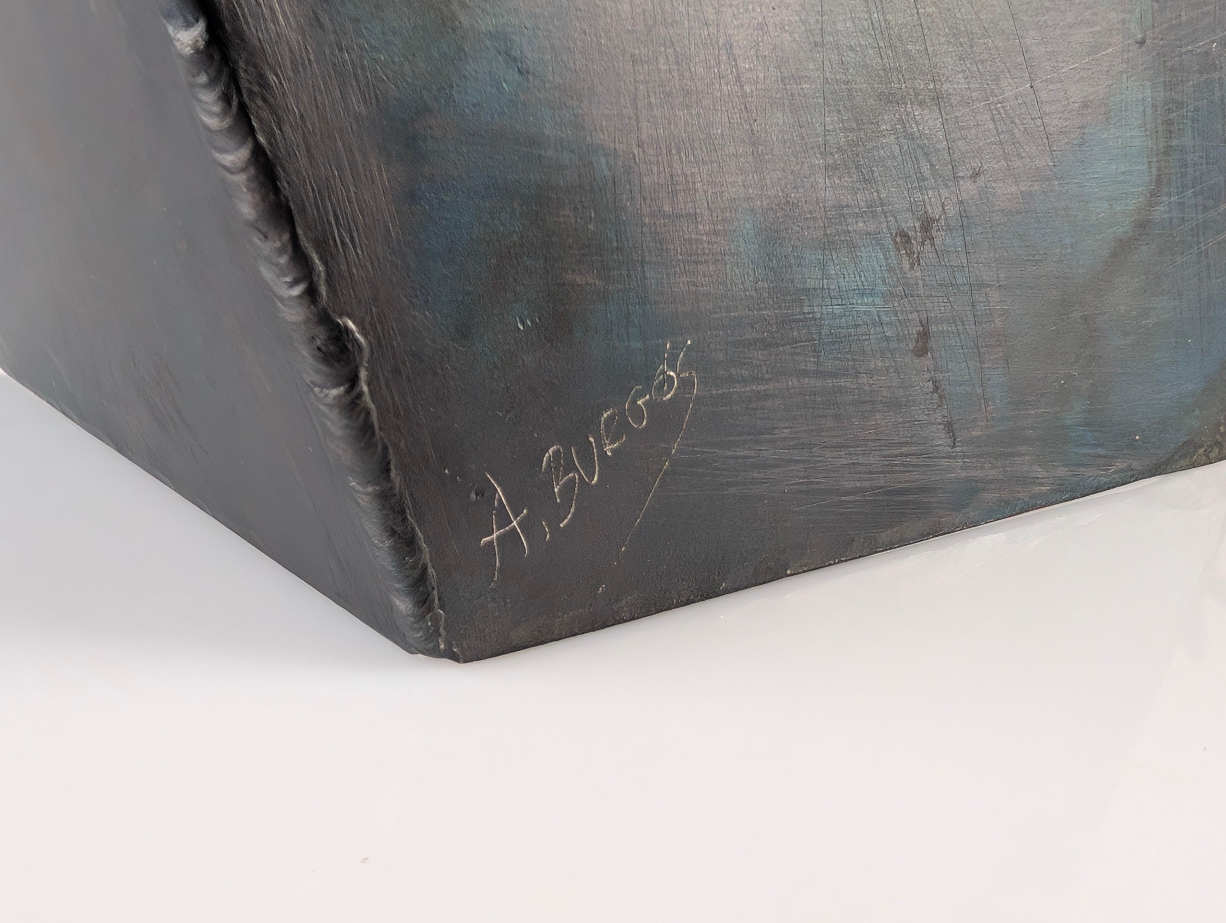 Conjunto de esculturas del Guernica de Picasso, Firmado, Siglo XX Metal