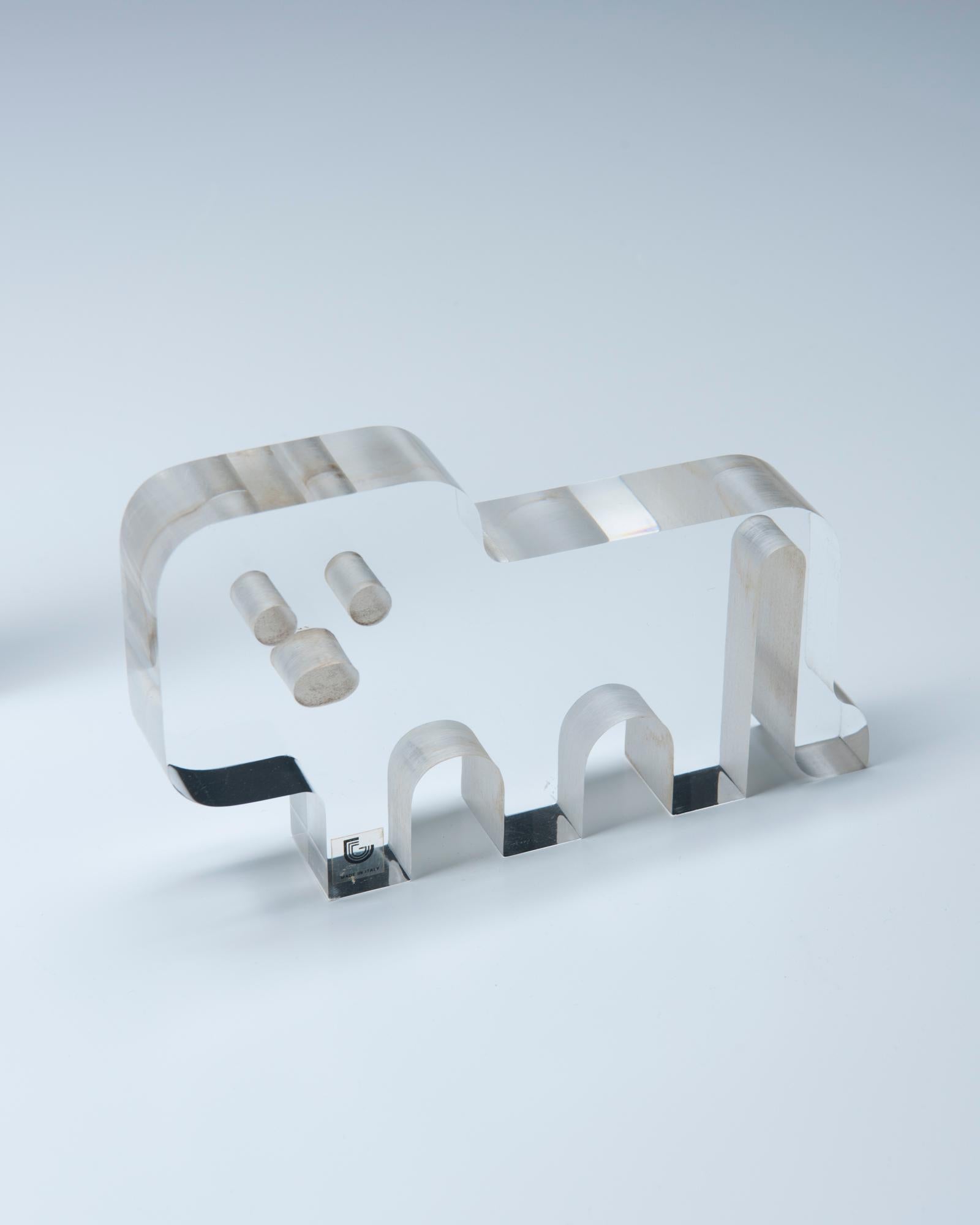 Ensemble de sculptures en Lucite - Silvio Russo 3